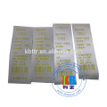 Wash resin ribbon material yellow color barcode ribbon for care thermal label printer